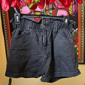 Black jorts
